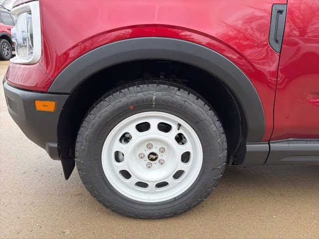2026 Ruby Red Metallic Tinted Clearcoat Ford Bronco Sport Heritage 4X4 SUV