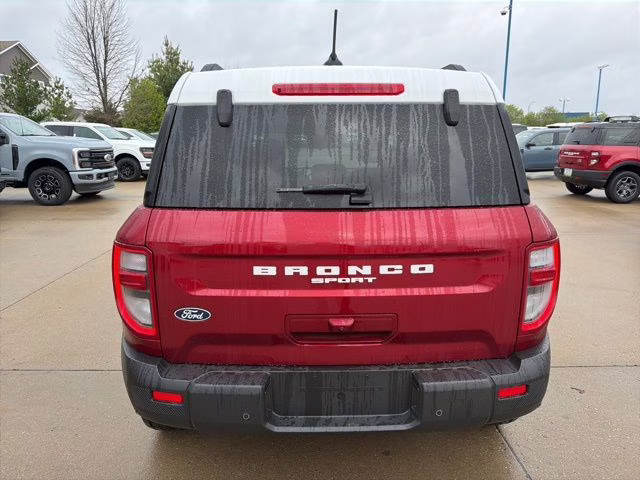 2026 Ruby Red Metallic Tinted Clearcoat Ford Bronco Sport Heritage 4X4 SUV