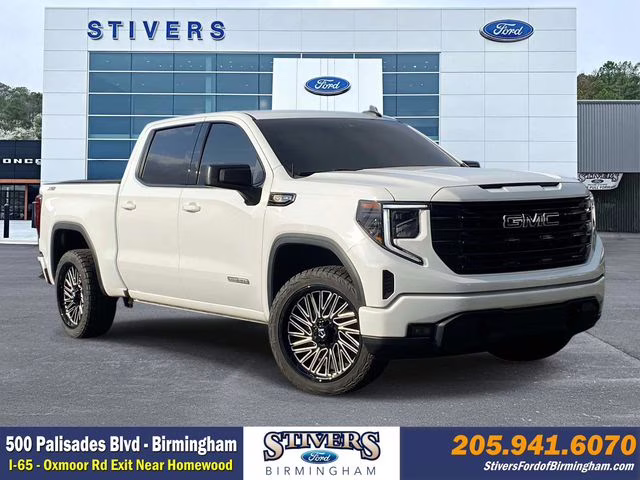 2024 Summit White GMC Sierra 1500 Elevation 4X4 Truck