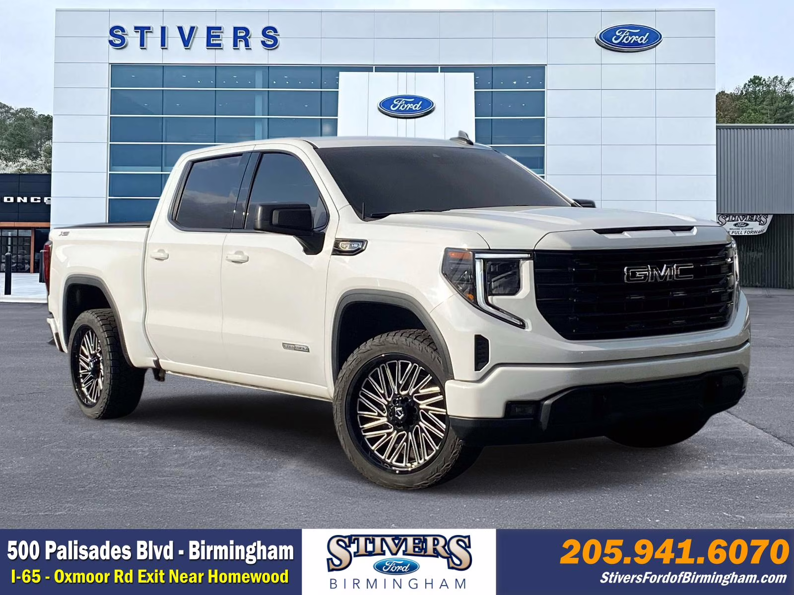 2024 Summit White GMC Sierra 1500 Elevation 4X4 Truck