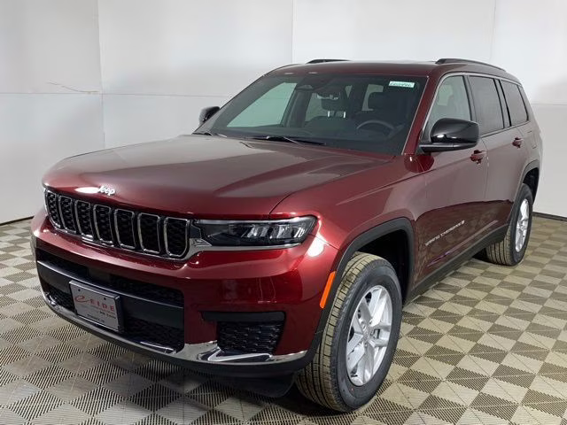 2026 Velvet Red Pearlcoat Jeep Grand Cherokee L Laredo X 4X4 SUV