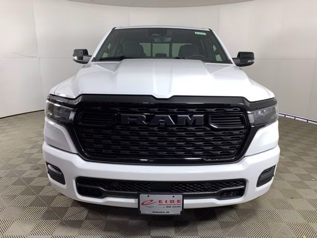 2026 Bright White Clearcoat Ram 1500 Big Horn Night Edition 4X4 Truck