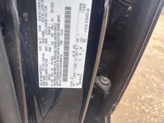 2017 Shadow Black Ford Super Duty F-250 SRW Lariat 4X4 Truck