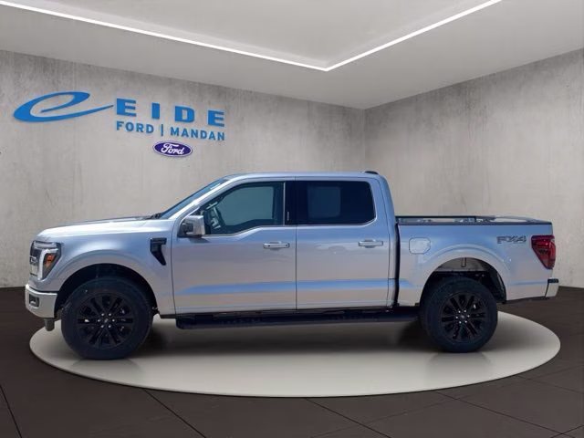 2026 Iconic Silver Metallic Ford F-150 Lariat Black Appearance 4X4 Truck