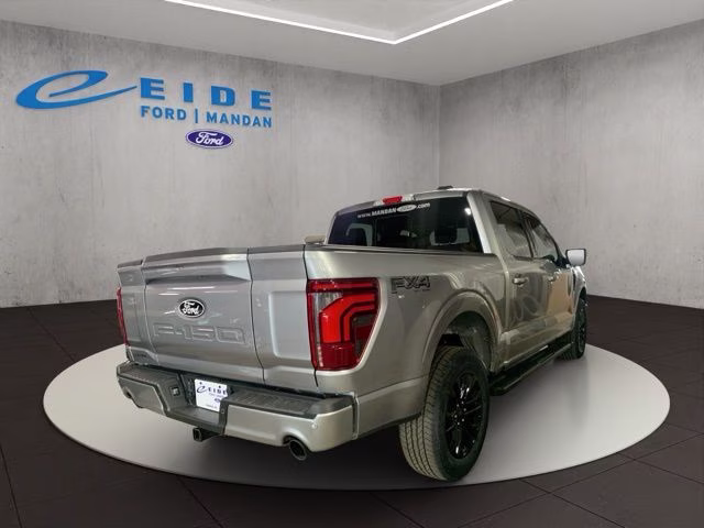 2026 Iconic Silver Metallic Ford F-150 Lariat Black Appearance 4X4 Truck