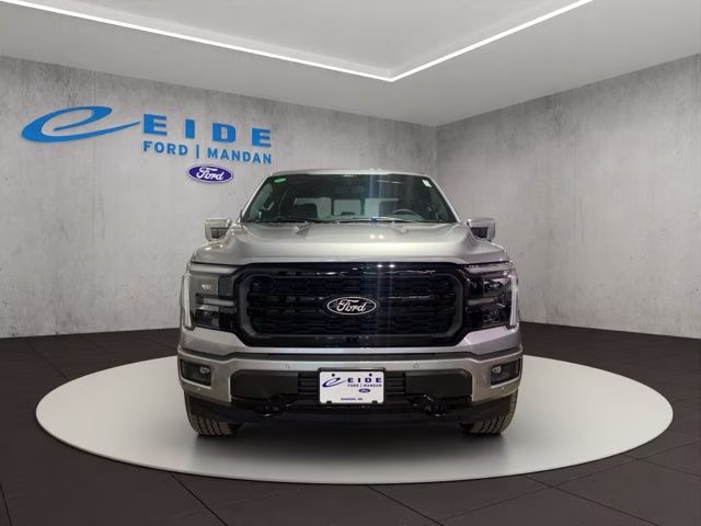2026 Iconic Silver Metallic Ford F-150 Lariat Black Appearance 4X4 Truck
