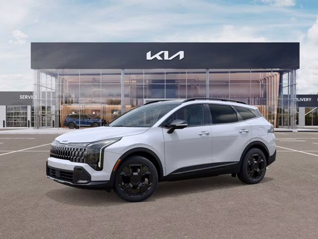 2026 Glacial White Pearl Kia Sportage X-Line AWD SUV