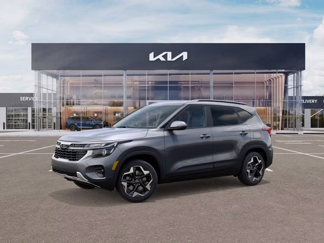 2026 Steel Gray Kia Seltos S AWD SUV