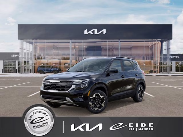 2026 Fusion Black Kia Seltos S AWD SUV