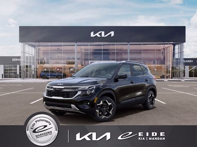 2026 Fusion Black Kia Seltos S AWD SUV