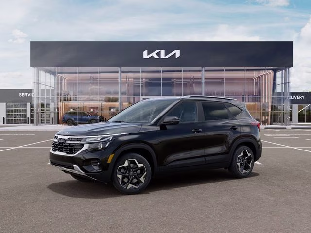 2026 Fusion Black Kia Seltos S AWD SUV