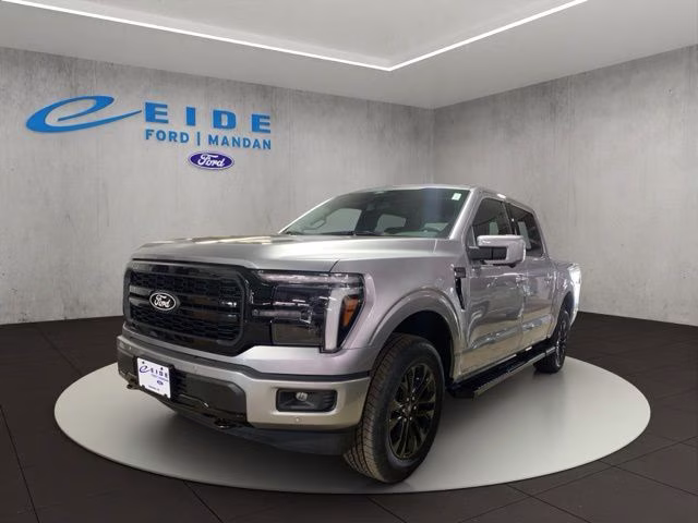 2026 Iconic Silver Metallic Ford F-150 Lariat Black Appearance 4X4 Truck