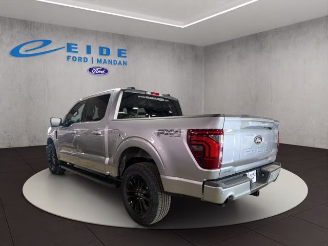 2026 Iconic Silver Metallic Ford F-150 Lariat Black Appearance 4X4 Truck