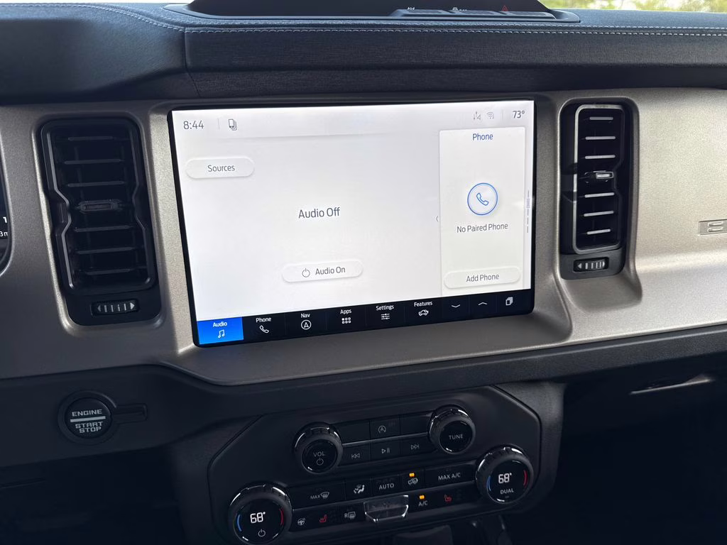 2026 Ruby Red Metallic Tinted Clearcoat Ford Bronco Outer Banks 4X4 SUV