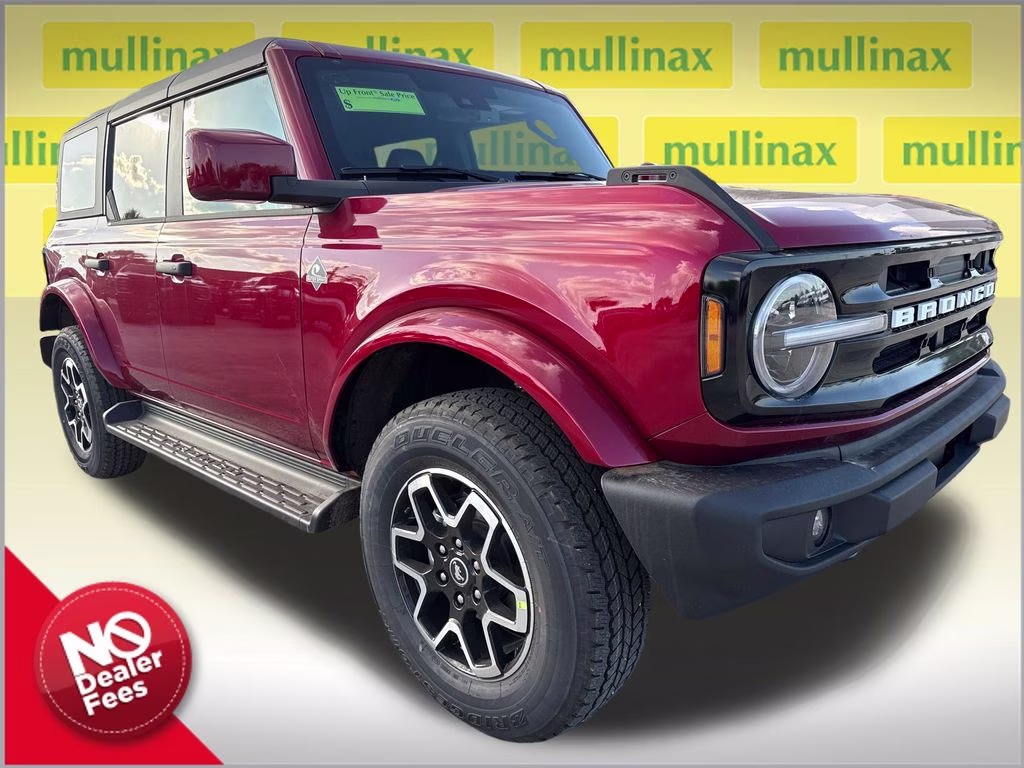2026 Ruby Red Metallic Tinted Clearcoat Ford Bronco Outer Banks 4X4 SUV