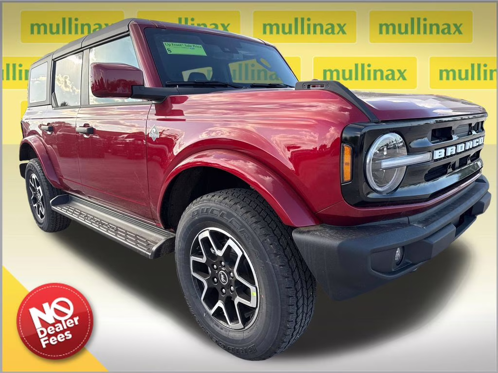 2026 Ruby Red Metallic Tinted Clearcoat Ford Bronco Outer Banks 4X4 SUV
