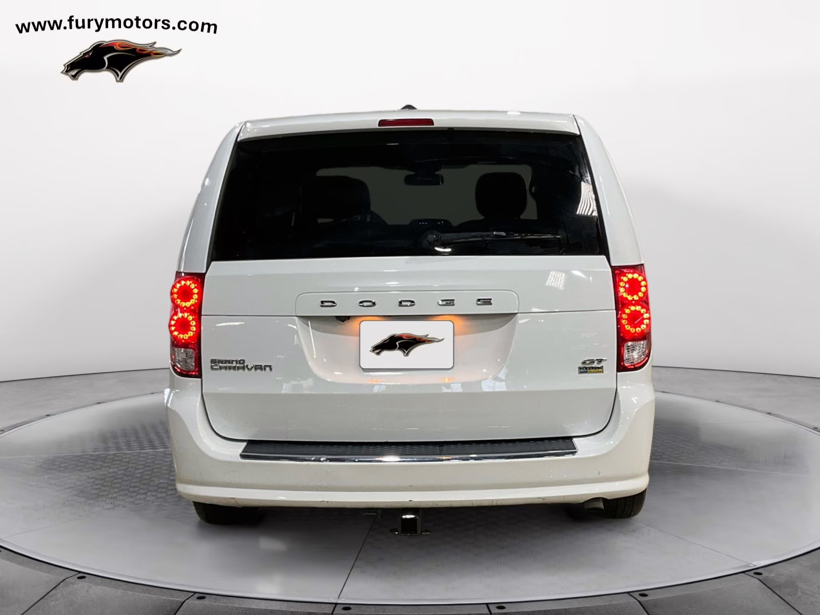 2019 White Knuckle Clearcoat Dodge Grand Caravan GT FWD Van
