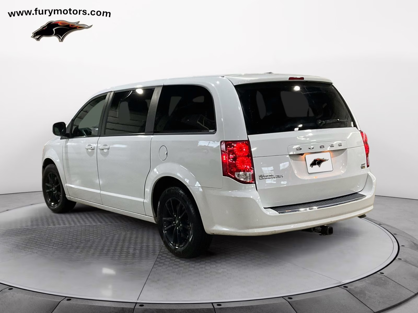 2019 White Knuckle Clearcoat Dodge Grand Caravan GT FWD Van