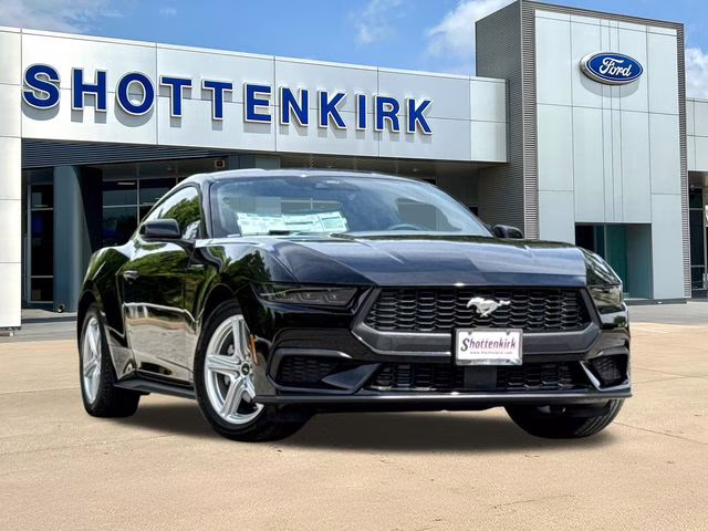 2026 Shadow Black Ford Mustang EcoBoost Premium RWD Coupe