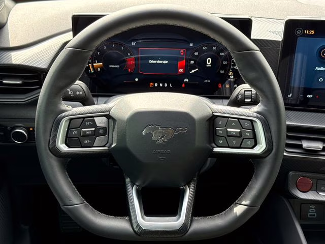 2026 Shadow Black Ford Mustang EcoBoost Premium RWD Coupe