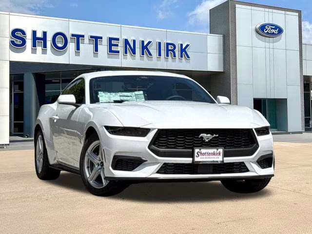 2026 Oxford White Ford Mustang EcoBoost Premium RWD Coupe