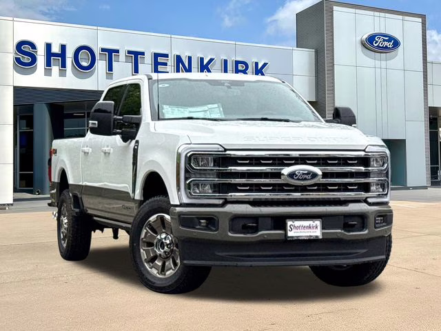 2026 White Ford Super Duty F-250 SRW King Ranch 4X4 Truck