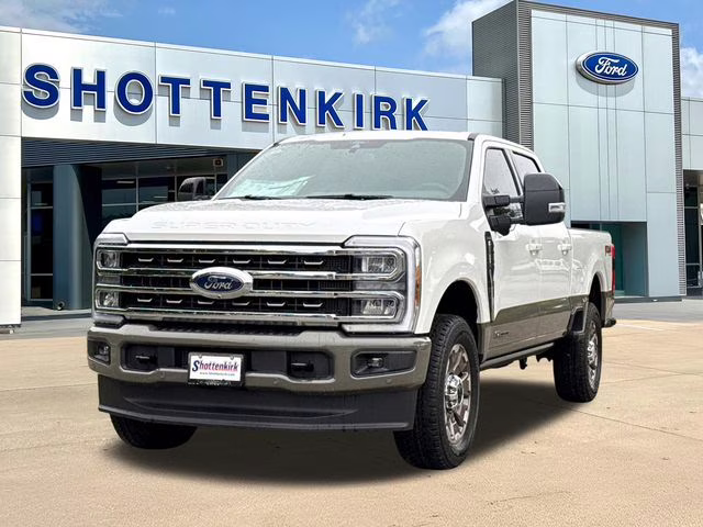 2026 White Ford Super Duty F-250 SRW King Ranch 4X4 Truck