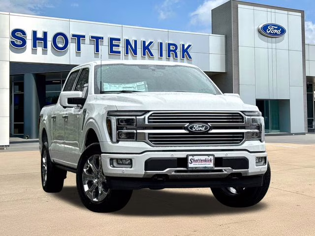 2026 White Ford F-150 Platinum 4X4 Truck