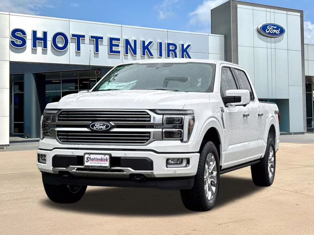2026 White Ford F-150 Platinum 4X4 Truck