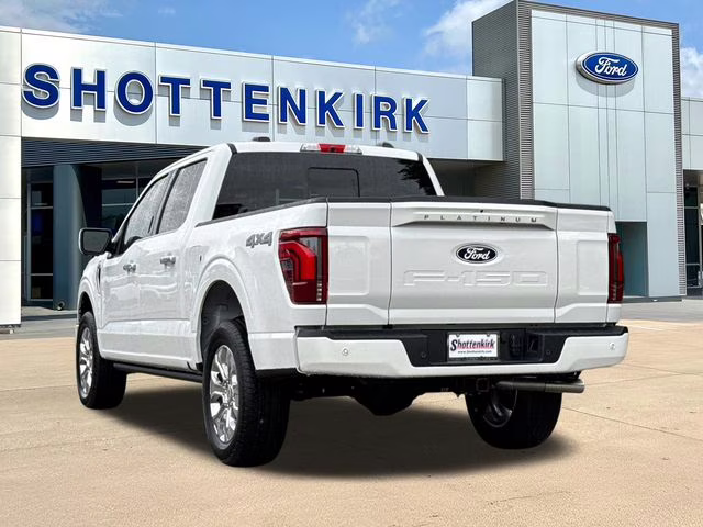 2026 White Ford F-150 Platinum 4X4 Truck