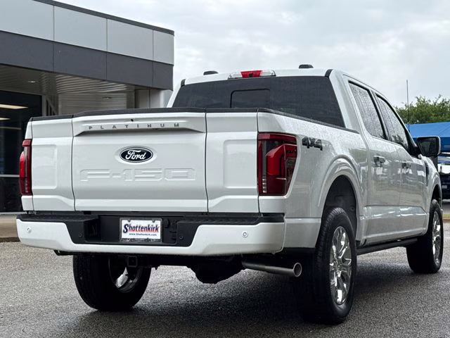 2026 White Ford F-150 Platinum 4X4 Truck