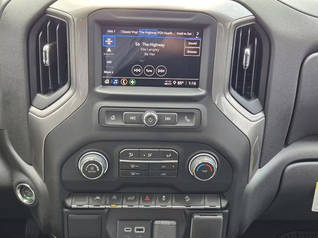 2026 Black Chevrolet Silverado 1500 Custom Trail Boss 4X4 Truck