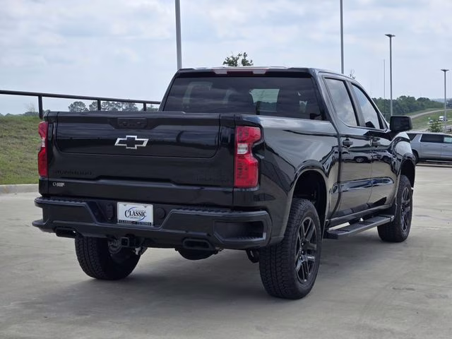 2026 Black Chevrolet Silverado 1500 Custom Trail Boss 4X4 Truck