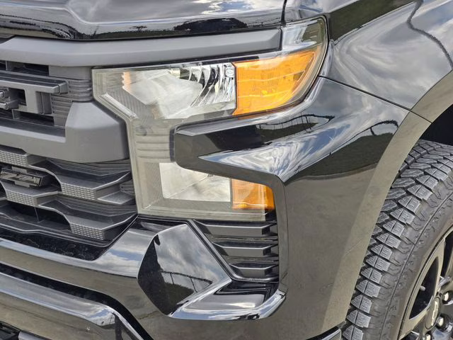 2026 Black Chevrolet Silverado 1500 Custom Trail Boss 4X4 Truck