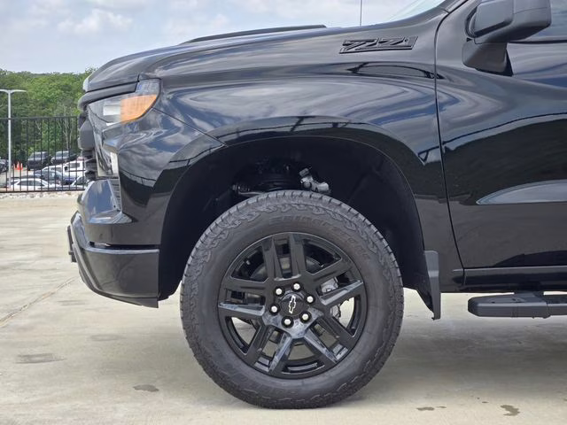 2026 Black Chevrolet Silverado 1500 Custom Trail Boss 4X4 Truck