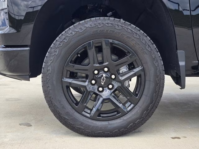 2026 Black Chevrolet Silverado 1500 Custom Trail Boss 4X4 Truck