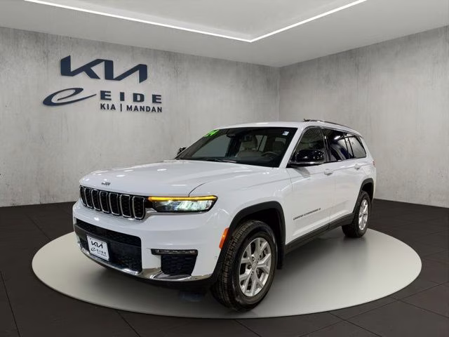 2024 Bright White Clearcoat Jeep Grand Cherokee L Limited 4X4 SUV