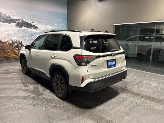 2026 Crystal White Pearl Subaru Forester Sport AWD SUV