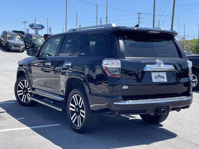 2023 Midnight Black Metallic Toyota 4Runner Limited 4X4 SUV