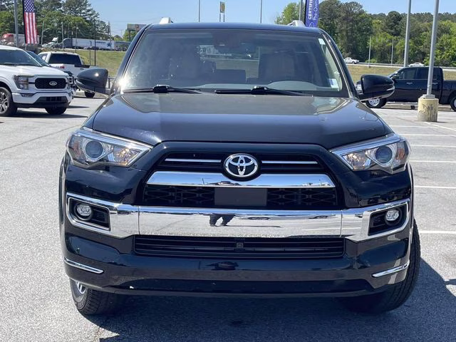 2023 Midnight Black Metallic Toyota 4Runner Limited 4X4 SUV