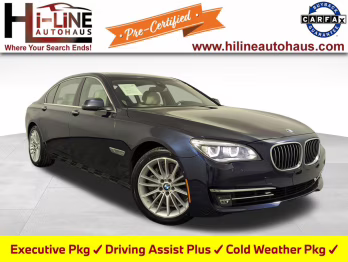 2015 Imperial Blue Metallic BMW 7 Series 750Li RWD Sedan