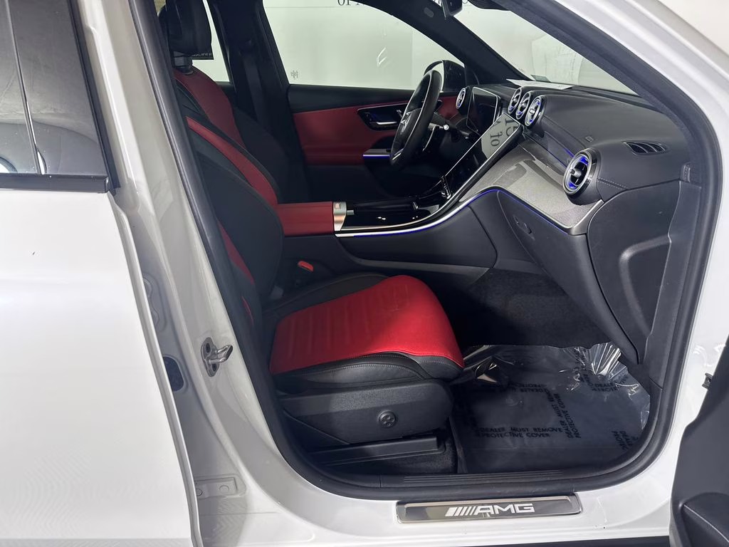 2024 MANUFAKTUR Moonlight White Metallic Mercedes-Benz GLC GLC 43 AMG AWD SUV