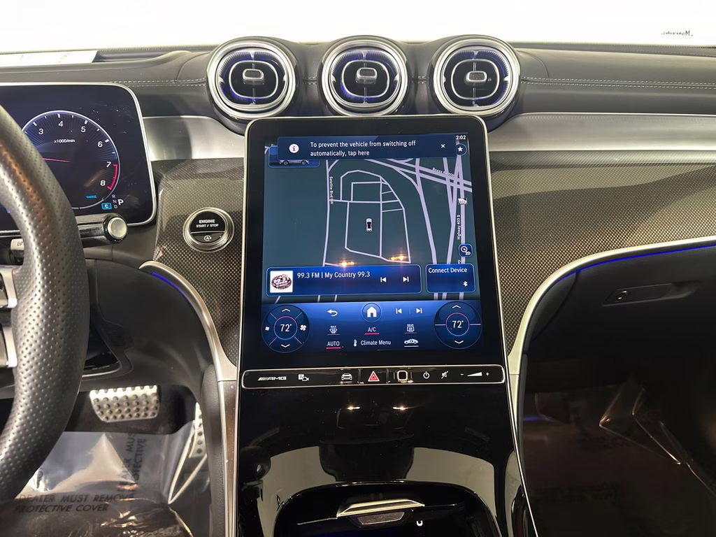 2024 MANUFAKTUR Moonlight White Metallic Mercedes-Benz GLC GLC 43 AMG AWD SUV