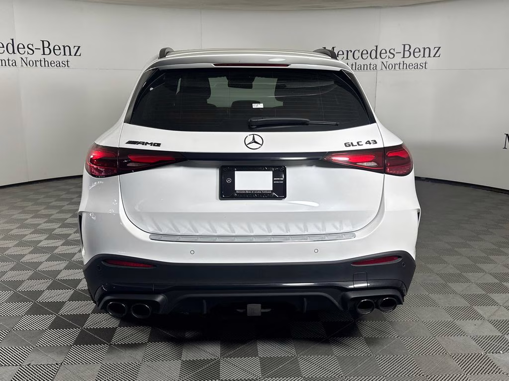 2024 MANUFAKTUR Moonlight White Metallic Mercedes-Benz GLC GLC 43 AMG AWD SUV