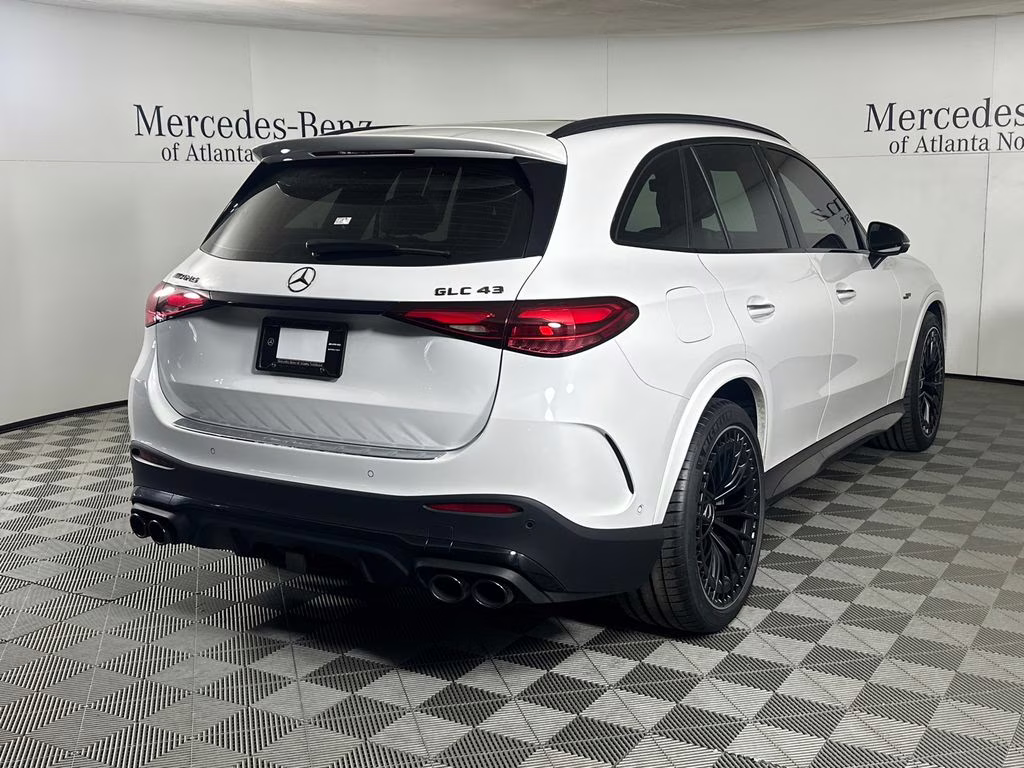 2024 MANUFAKTUR Moonlight White Metallic Mercedes-Benz GLC GLC 43 AMG AWD SUV