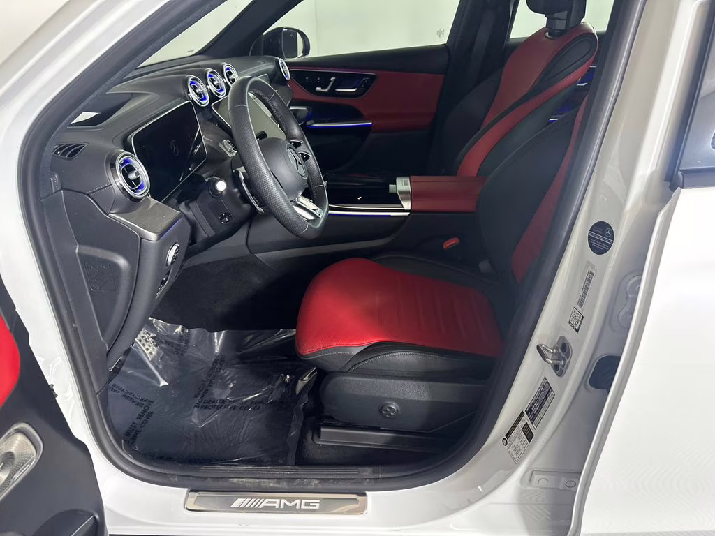 2024 MANUFAKTUR Moonlight White Metallic Mercedes-Benz GLC GLC 43 AMG AWD SUV