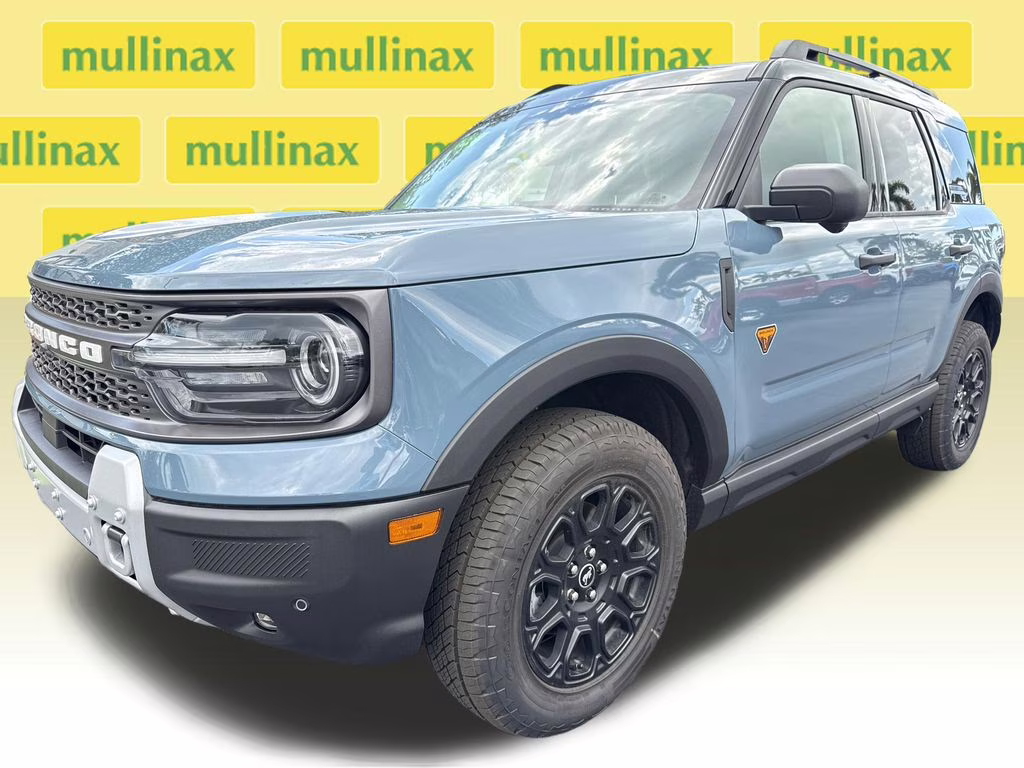 2026 Azure Gray Metallic Tri-Coat Ford Bronco Sport Badlands 4X4 SUV