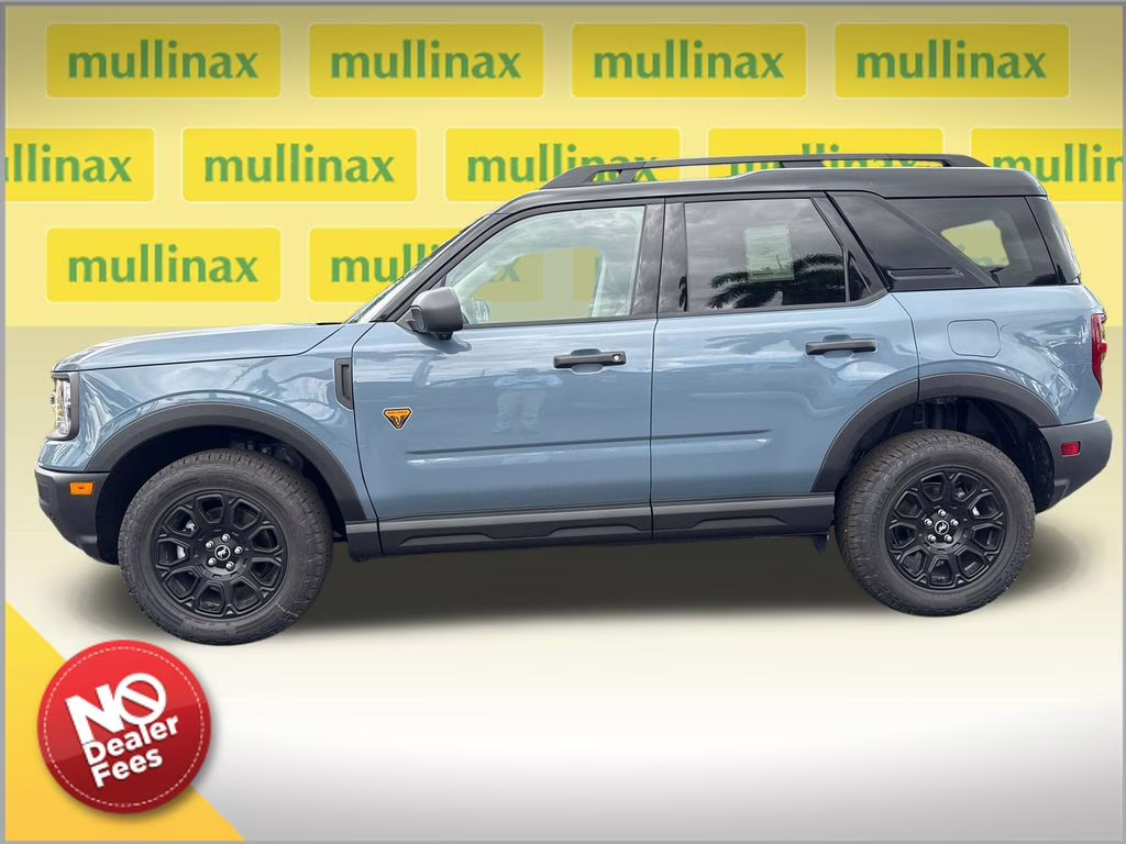 2026 Azure Gray Metallic Tri-Coat Ford Bronco Sport Badlands 4X4 SUV