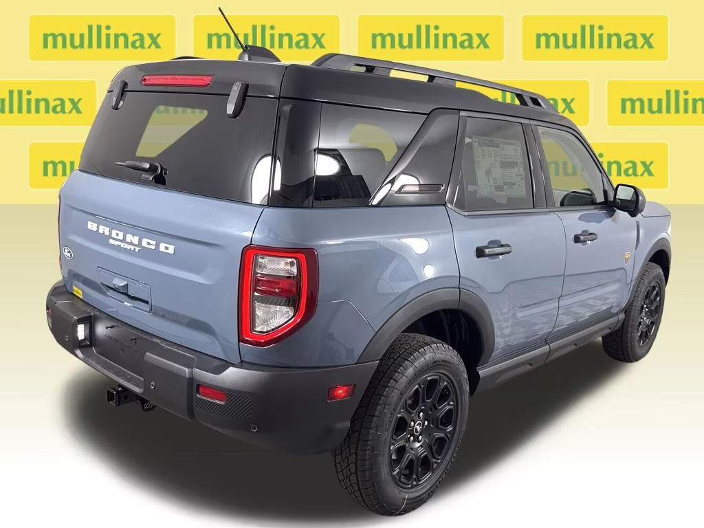 2026 Azure Gray Metallic Tri-Coat Ford Bronco Sport Badlands 4X4 SUV
