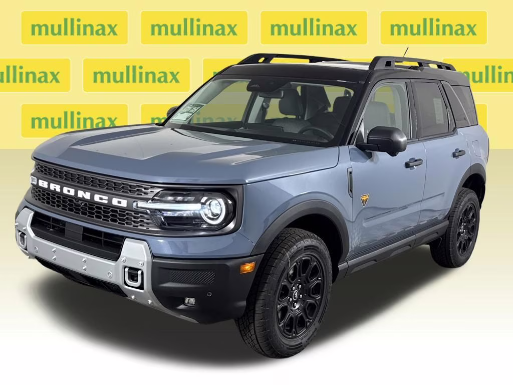 2026 Azure Gray Metallic Tri-Coat Ford Bronco Sport Badlands 4X4 SUV